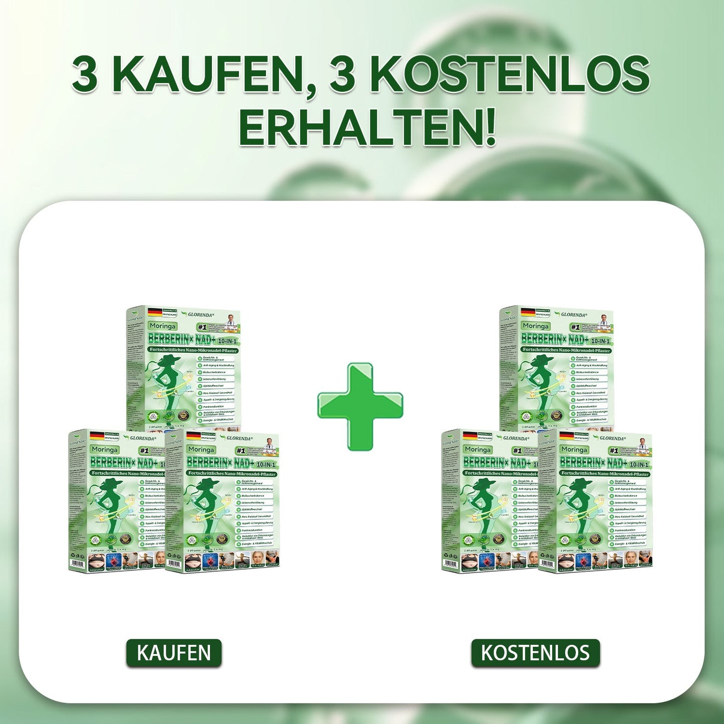 Nur noch 10 Packungen verfügbar! ⏰🔥 GLORENDA® Sichern Sie sich jetzt exklusiv 70 % Rabatt!