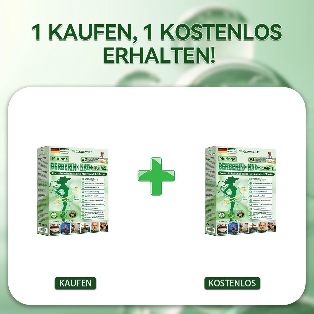 Nur noch 10 Packungen verfügbar! ⏰🔥 GLORENDA® Sichern Sie sich jetzt exklusiv 70 % Rabatt!